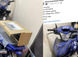 Jual Yamaha Y15 Movistar (2018) RM11k+, netizen minta pemilik peram motor lebih lama