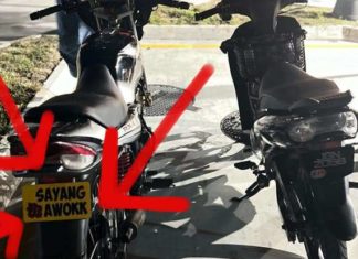 Sebab ‘Sayang Awok’, penunggang motosikal ditahan