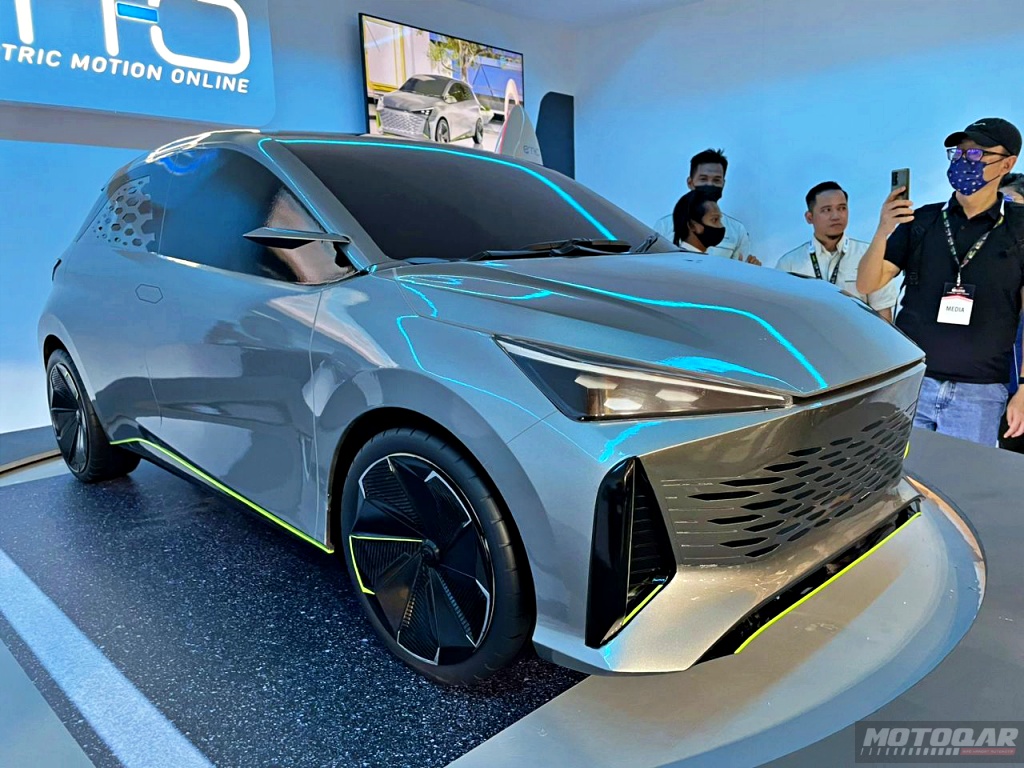 Malaysia Autoshow 2023 Perodua EMO Concept saiz sebenar siap 2025