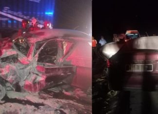 Tiga beradik antara empat maut nahas kereta, lori tanah