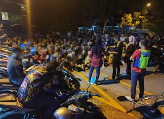 Buat bising uji jentera berhampiran hospital, empat samseng jalanan ditahan