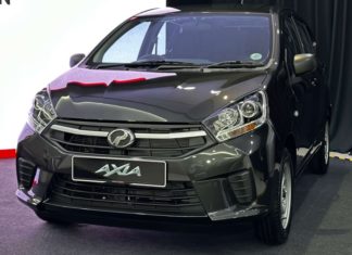 Gaji bersih RM1,300 dah boleh beli Perodua Axia E, bulanan RM280 (pinjaman penuh)