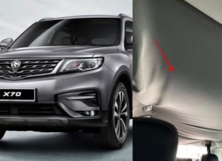 Pengguna kongsi headliner Proton X70 (CBU) ‘melendut’