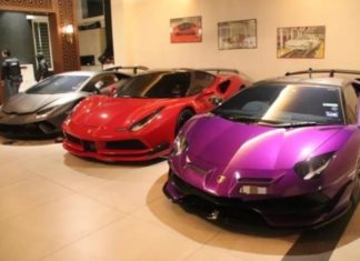 Ahli perniagaan bergelar Datuk ditahan bersama wang tunai kira-kira RM38 juta dan 17 buah kereta mewah disita.