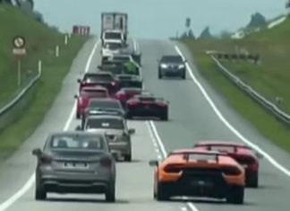 Polis sita lima Lamborghini pandu secara merbahaya di SDE