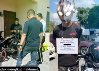 Gara-gara aksi superman, dua lelaki ditahan lepas jamu selera Nasi Bamboo Sungkai