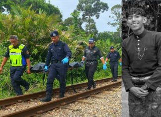 Pemuda maut dilanggar kereta api