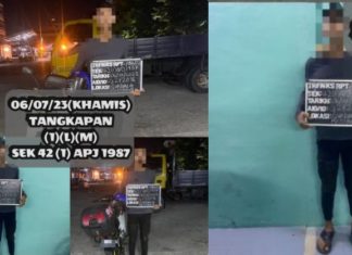 Tak serik, pemuda buat aksi wheelie dicekup sekali lagi selepas 4-tahun