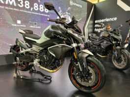 CFMOTO 800NK Advanced berlabuh di Malaysia, harga RM38k