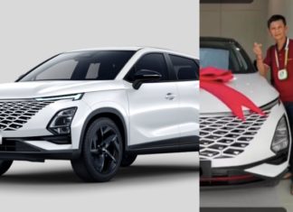 Lee Chong Wei hadiah bapa Chery Omoda 5