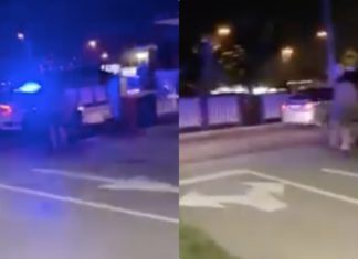 Pemandu pecut sebab panik diarah berhenti