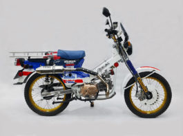 Ditemukan semula selepas 15 tahun, pemilik restorasi C90 acah Cub Trail HRC