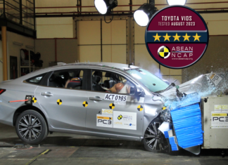 Toyota Vios (2023) terima 5-bintang penarafan ASEAN NCAP