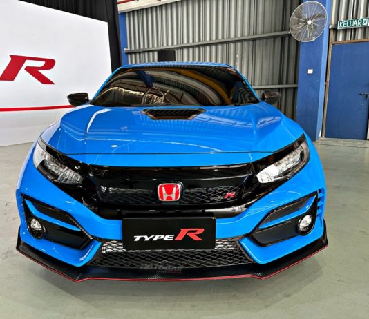 Ini satu-satunya Honda Civic Type R FK8 facelift di Malaysia