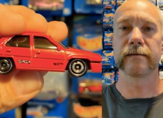 Malaysia baru jual semalam, mat salleh ini dah ada Hot Wheels Proton Saga..