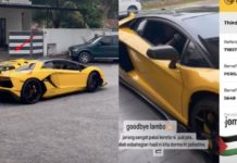 Selepas setahun lebih pemilikan, Aeril Zafrel jual Lamborghini Aventador