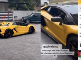 Selepas setahun lebih pemilikan, Aeril Zafrel jual Lamborghini Aventador