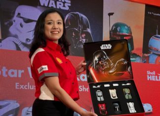 Shell Malaysia lancar enam kereta kawalan jauh eksklusif Star Wars
