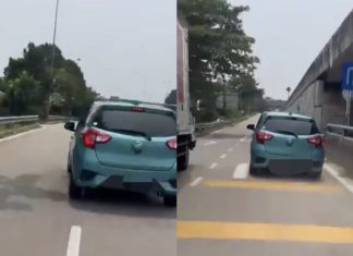 Video tular ‘makan tak bayar’, polis cari pemandu Myvi guna nombor plat palsu