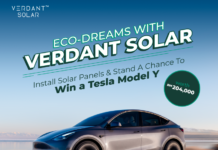Pasang Verdant Solar di rumah, rebut peluang menang Tesla Model Y