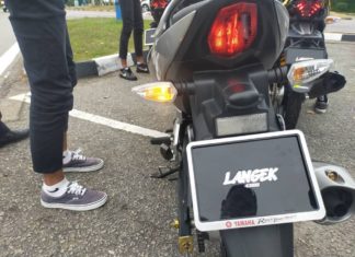 Gara-gara nombor plat LANGEK, JPJ tahan sekumpulan remaja