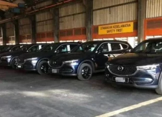 Tular foto barisan SUV Mazda, sah milik MB dan Exco Terengganu