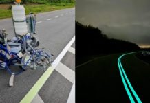 Garis jalan ‘glow in the dark’ terpanjang di Malaysia, ada di Kedah