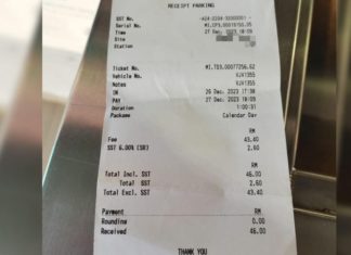 Pelancong Pulau Pangkor kena bayar parkir RM46