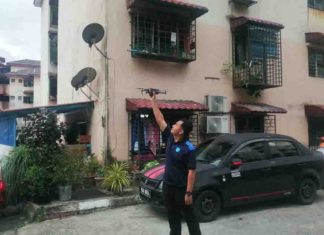 Polis guna dron tinjau lokasi penemuan mayat Zayn Rayyan