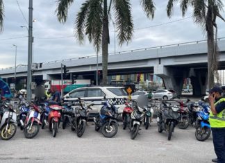 JPJ sita 20 motosikal ditunggang warga asing