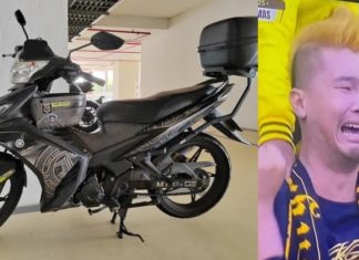 ‘Abang rambut perang’ jual motor ke Qatar, bakal dapat Honda RS150