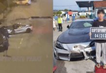 Pemuda ditahan buat ‘drift’ hingga terbabas