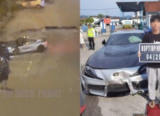 Pemuda ditahan buat ‘drift’ hingga terbabas
