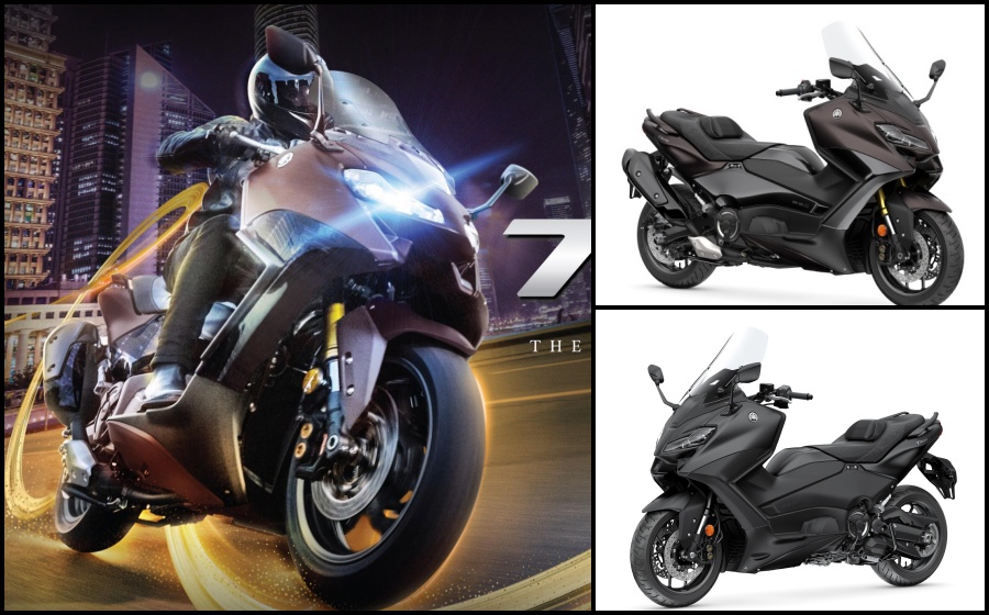 Yamaha TMAX TECH MAX 2024 warna baharu, harga masih sama! • Motoqar