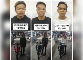 Aksi ‘Superman’, tiga individu di tahan polis