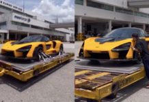 Usahawan Eirah Exclusive kongsi ketibaan koleksi supercar terbaharu, McLaren Senna