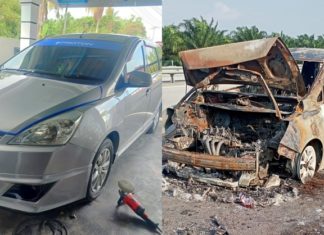“Tiba-tiba nampak lantai dah warna merah,” wanita kongsi detik cemas Proton Exora terbakar ketika pandu