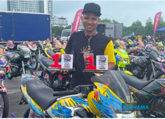 Sanggup berhabis hampir setengah juta, pemuda ini ada lebih 25 buah Yamaha RX-Z