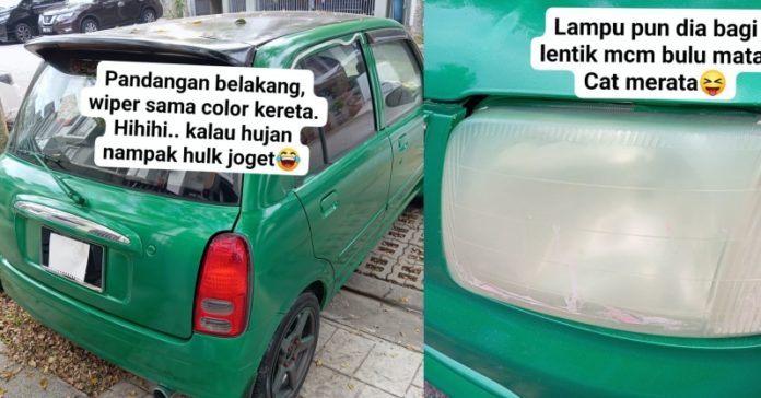 cat perodua kelisa