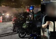 Ekzos bising, polis sita lapan buah motosikal