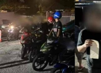 Ekzos bising, polis sita lapan buah motosikal