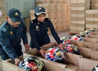 268 helmet Arai ‘tiruan’ bernilai RM70,240 disita