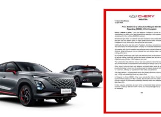 Kes Isu Brek Chery Omoda 5: Chery Auto Malaysia dan Puspakom jalani pemeriksaa, ini keputusannya…