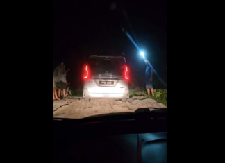 Penduduk kampung Cina Perak baiki jalan tikus mudahkan pengguna elak kesesakkan Aidilfitri