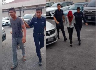 Suami isteri didakwa tinggalkan dua anak dalam kereta