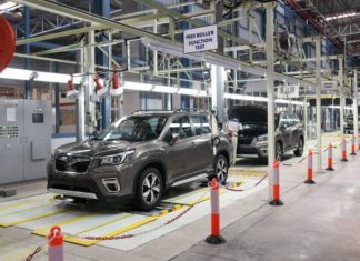 Subaru akhiri operasi CKD di Malaysia, Thailand, import CBU Jepun tahun depan