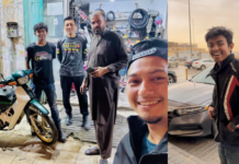 “Keadaan Modenas Kriss 110 meruntun jiwa, tiada brek, set cover pecah, terotel tersekat,” Aidil tiba di Mekah selepas 2-bulan bermusafir