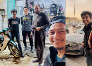 “Keadaan Modenas Kriss 110 meruntun jiwa, tiada brek, set cover pecah, terotel tersekat,” Aidil tiba di Mekah selepas 2-bulan bermusafir