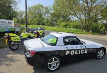 ‘Kereta polis’ Jepun disita kerana tiada insurans