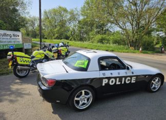 ‘Kereta polis’ Jepun disita kerana tiada insurans